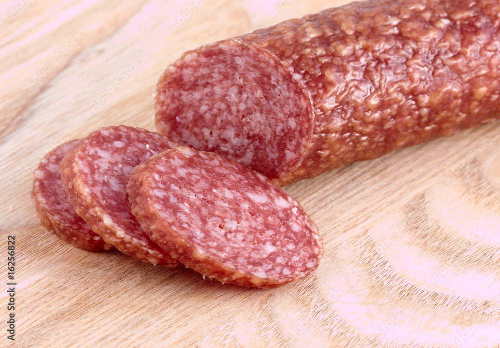 Sliced sausage Sliced sausage