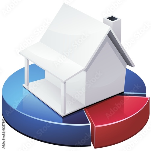 white home with a chimney and patio on statistics