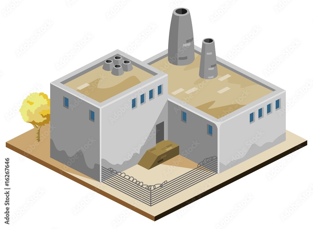 Factory Isometric Factory Isometric