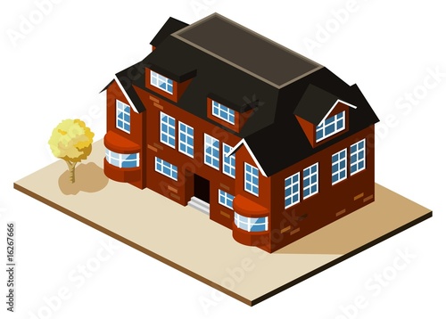 Mansion Isometric