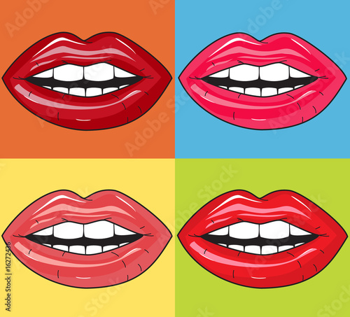 Juicy lips