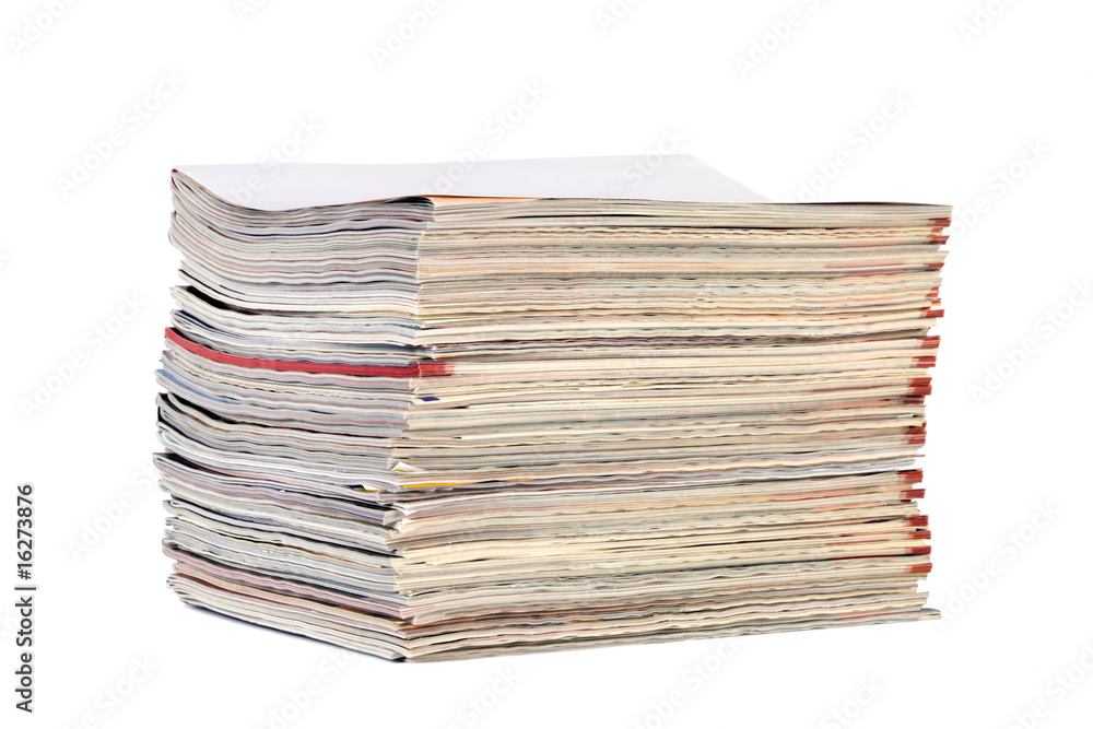 Pile of Magazines Pile of Magazines