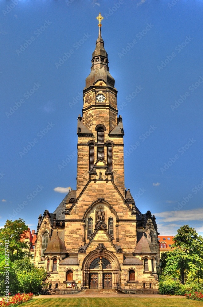 Leipzig Kirche Stock Photo Adobe Stock