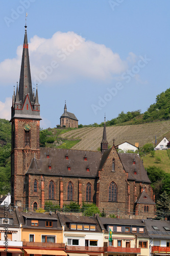 Iglesia en el Rhin