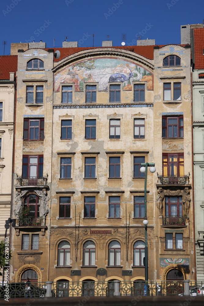 Obraz premium Wohnhaus