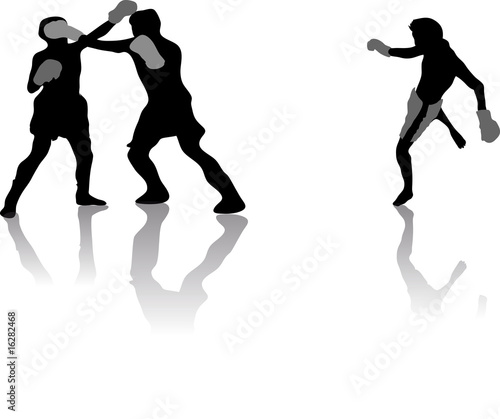 boxeurs sportifs