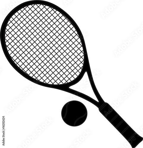 racket and ball