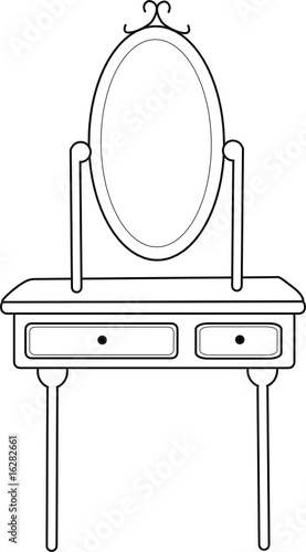 dressing table