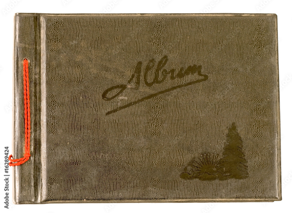 Fototapeta premium Old photo album