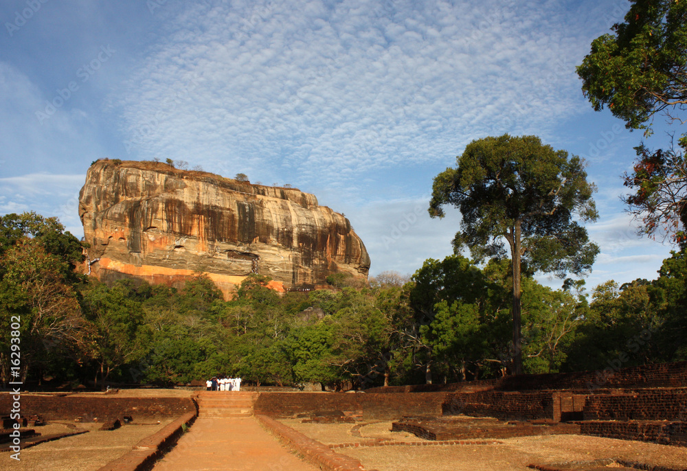 Sigiriya Rock Fortress in Sri Lanka