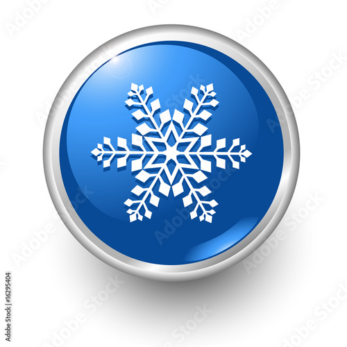 boton azul hielo