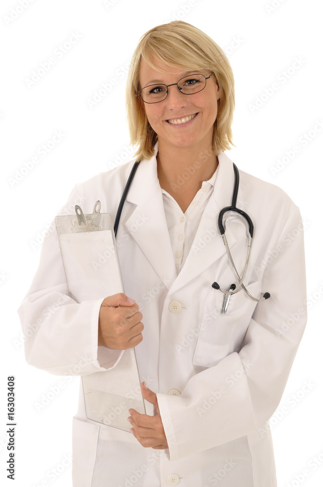 Fototapeta premium Junge Ärztin