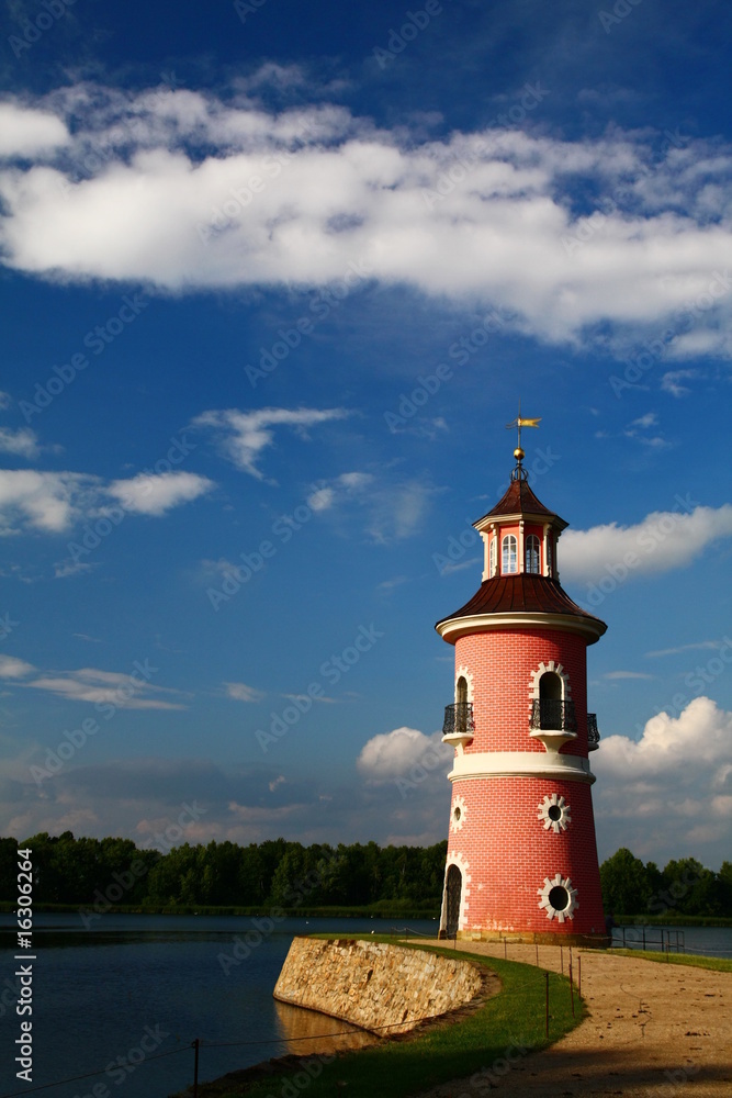 Leuchtturm am Fasanenschlösschen