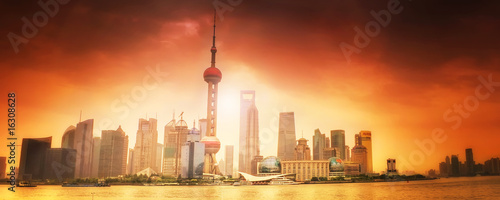 Shanghai Skyline - China © XtravaganT