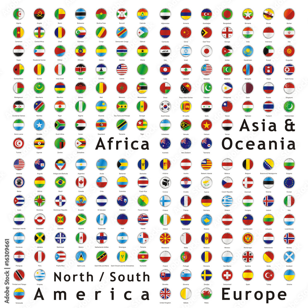 two hundred of fully editable vector world flags web buttons two hundred of fully editable vector world flags web buttons