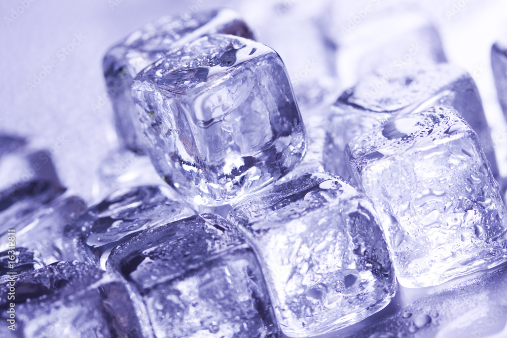 Obraz premium Ice cubes