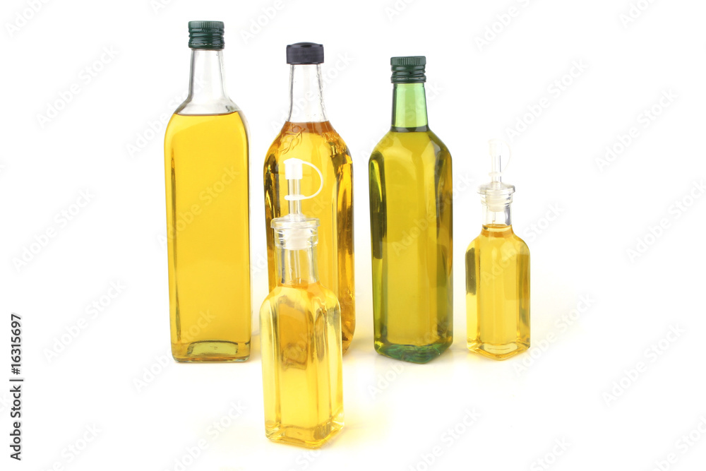 olive oil bottles