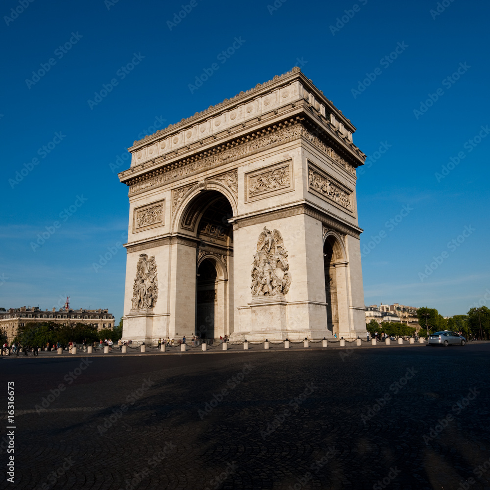 Arc de Triomphe - Arch of Triumph, in Paris