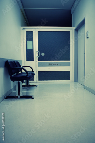 Door of a Psychiatrie, Psychiatry photo