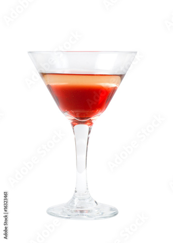 refreshing cocktail isolated