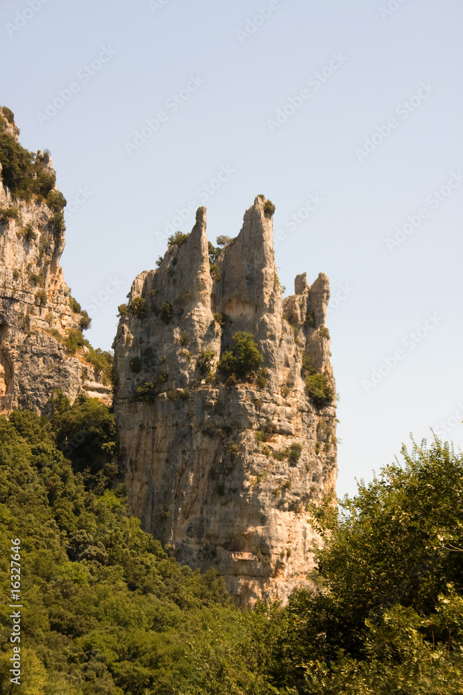 Rocks in the shape of Cathedral