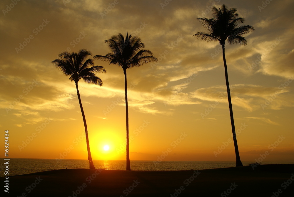Sonnenuntergang Hawaii