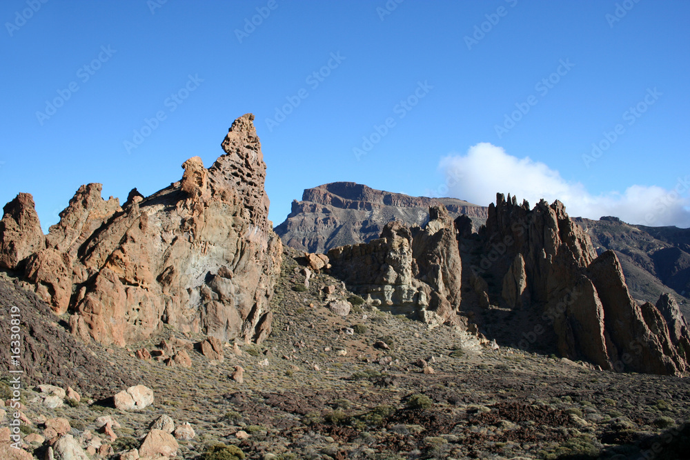 Fototapeta premium Mountain on Tenerife in Teide Park
