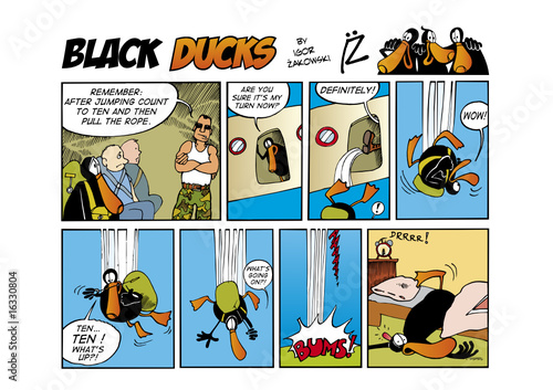 Black Ducks Comic Strip episode 8