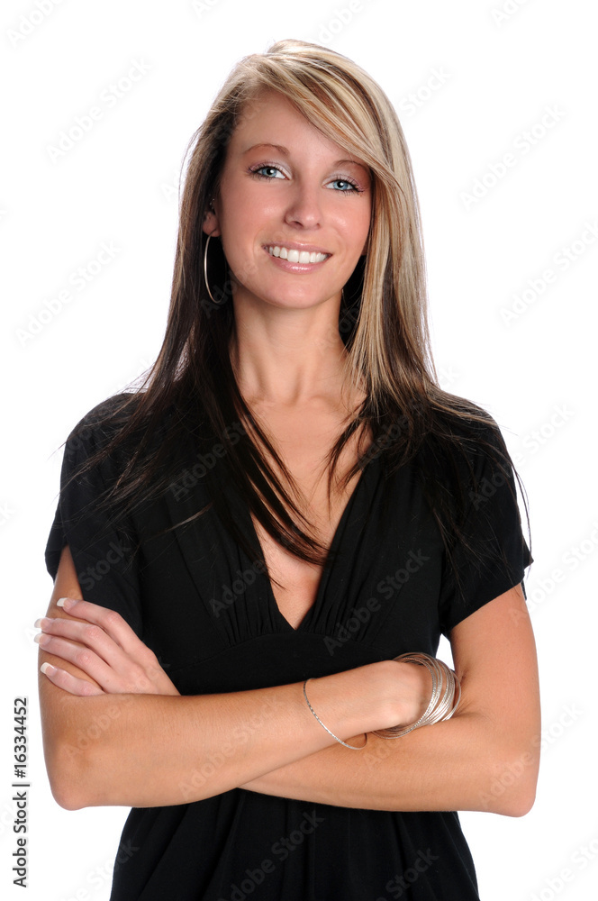 BUsinesswoman With Arms Crossed BUsinesswoman With Arms Crossed