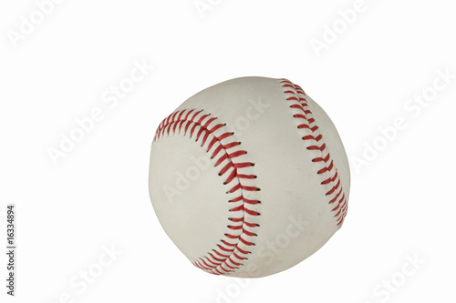 Baseball with Clipping Path