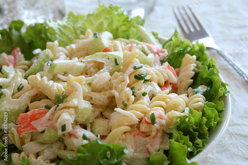 Seafood Pasta Salad photo