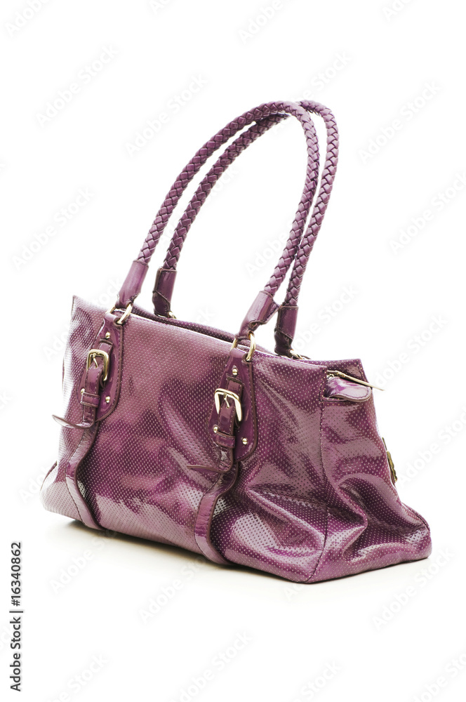 Woman bag isolated on the white background Woman bag isolated on the white background