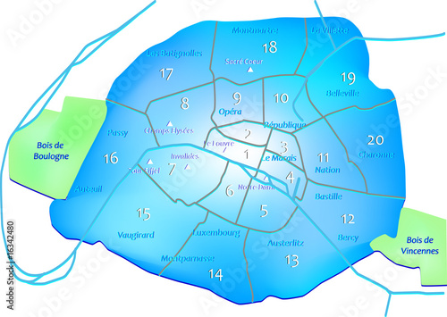 plan de Paris