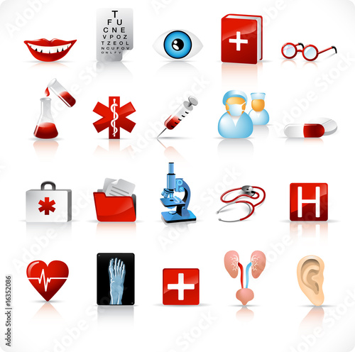 medical icons / set 2
