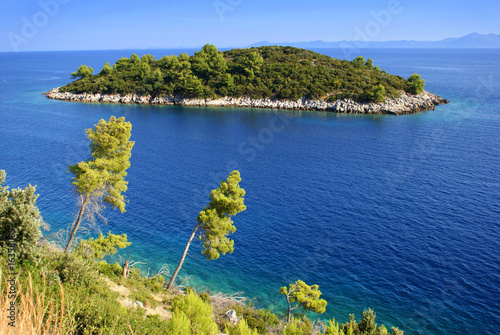 Small island near Korcula, Croatia