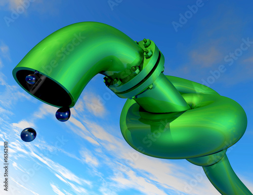 pipeline green with knot