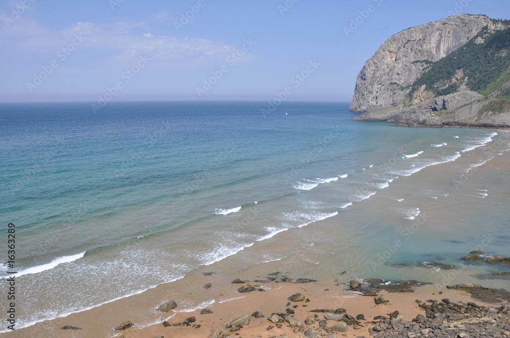 Playa en el Cantabrico