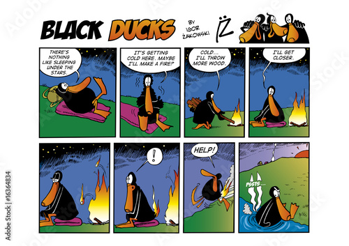 Black Ducks Comic Strip episode 17