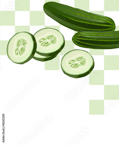 Cucumber with Slices