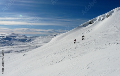 ski de randonnée - cantal © JP