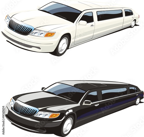 Fototapeta limousine