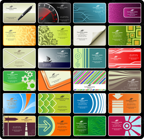 business cards (set 8)