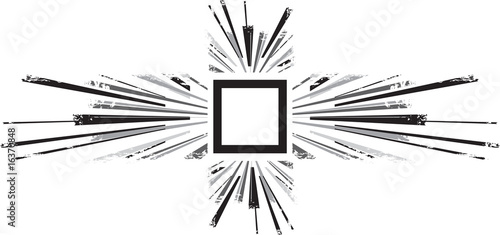 black and white abstract logo