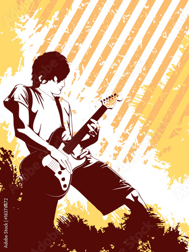 Grunge musician