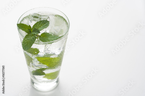 mojito cool cuban cocktail ice lime mint