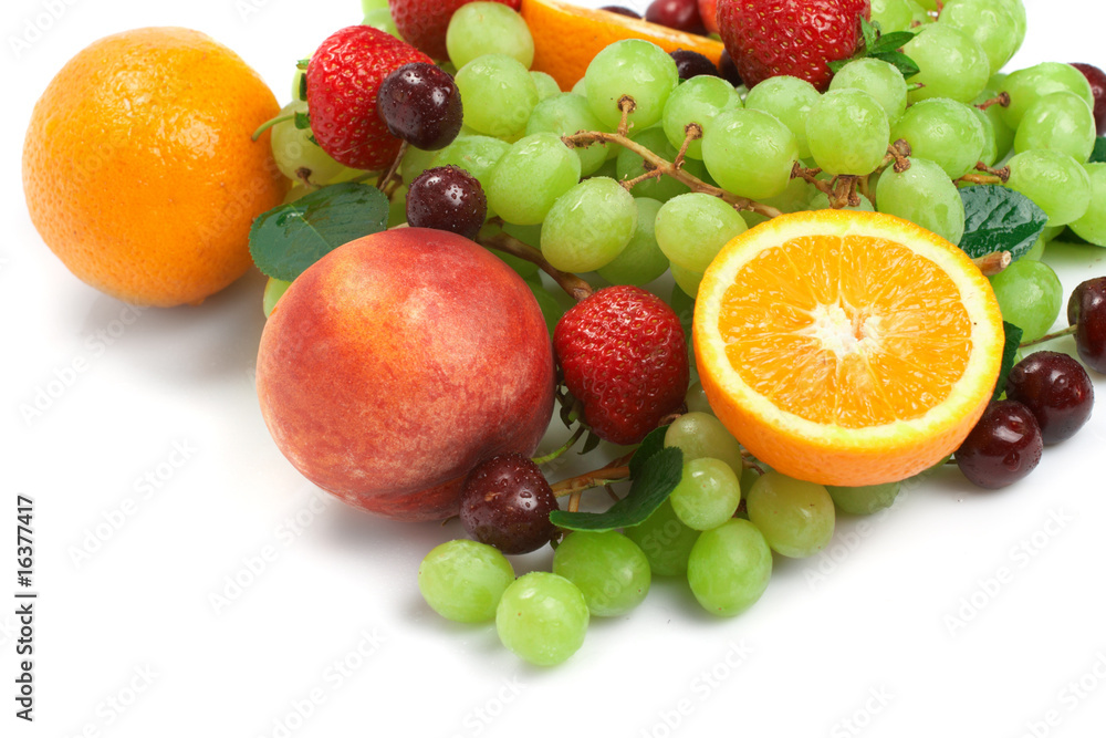 Still-life of fresh fruit Still-life of fresh fruit