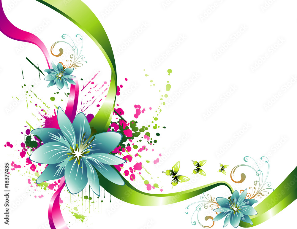 vector flower illustration