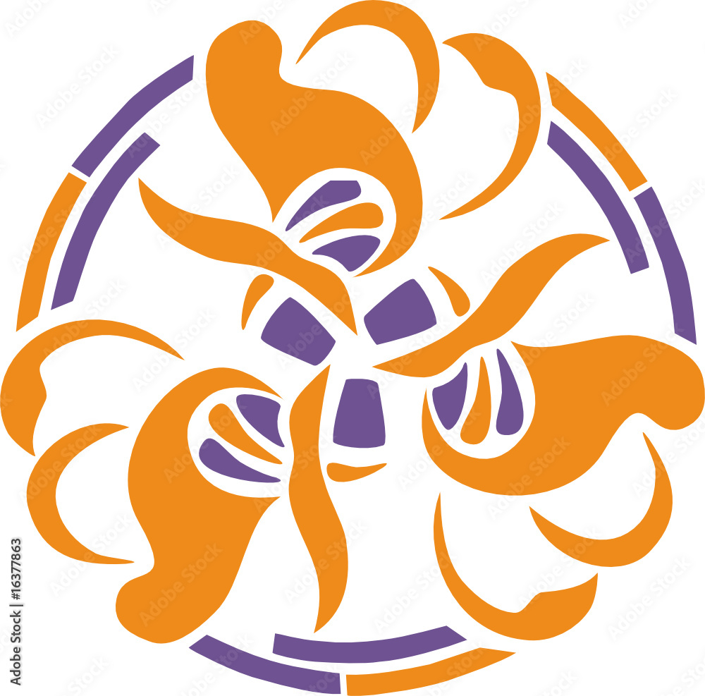 Obraz premium Ornament in color 15