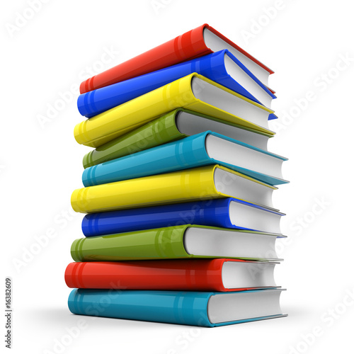 Wallpaper Mural Stack of Books Torontodigital.ca