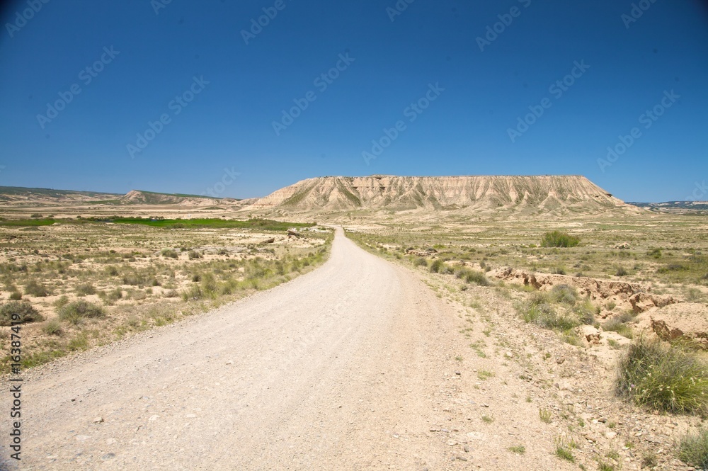 desert road to the mountain